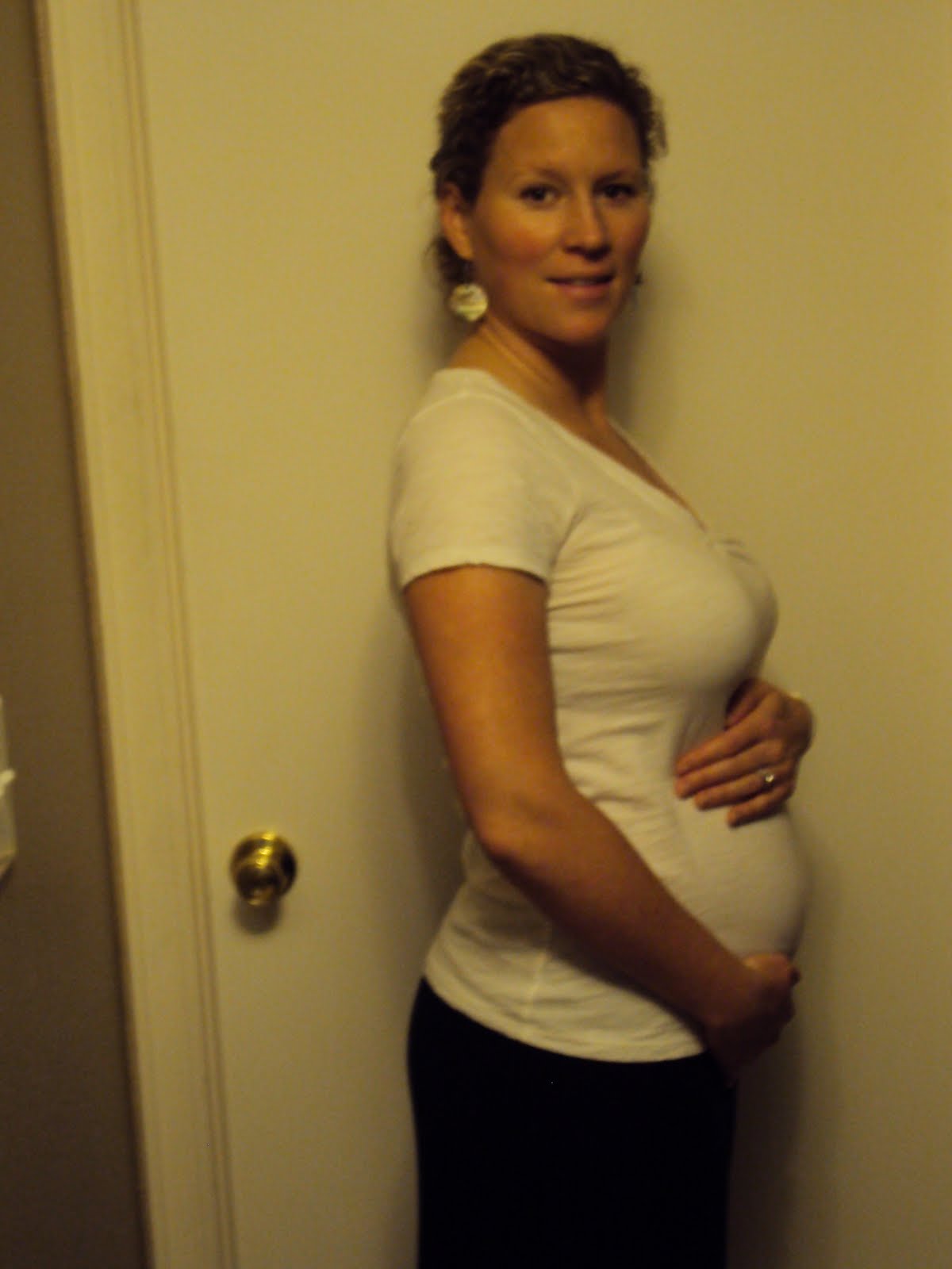 Baby G Our First Baby Bump 4 months, 1 week