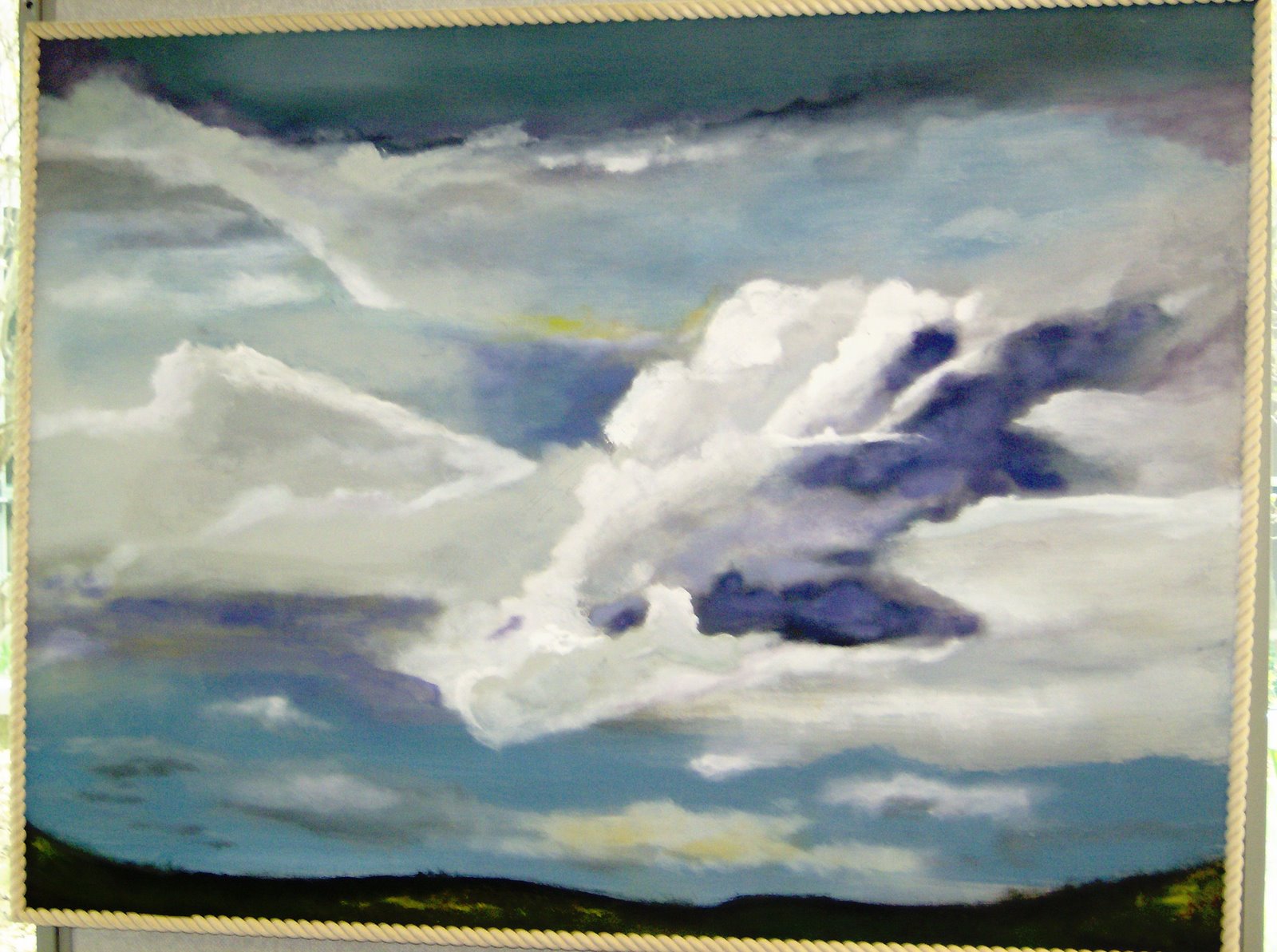 cloud formation over keyport