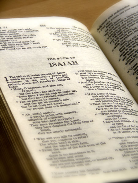 Isaías 6:8 (A quem enviarei? Eis-me aqui, envia-me a mim) - Bíblia