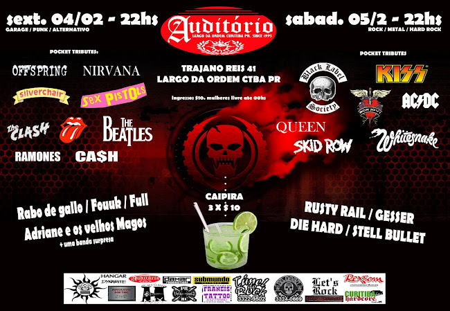 rock no auditório