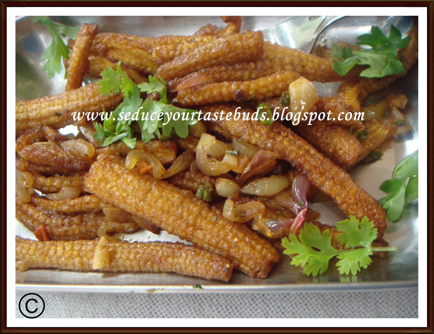 baby corn fry