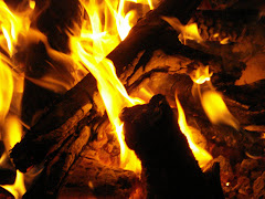 Bonfires at night