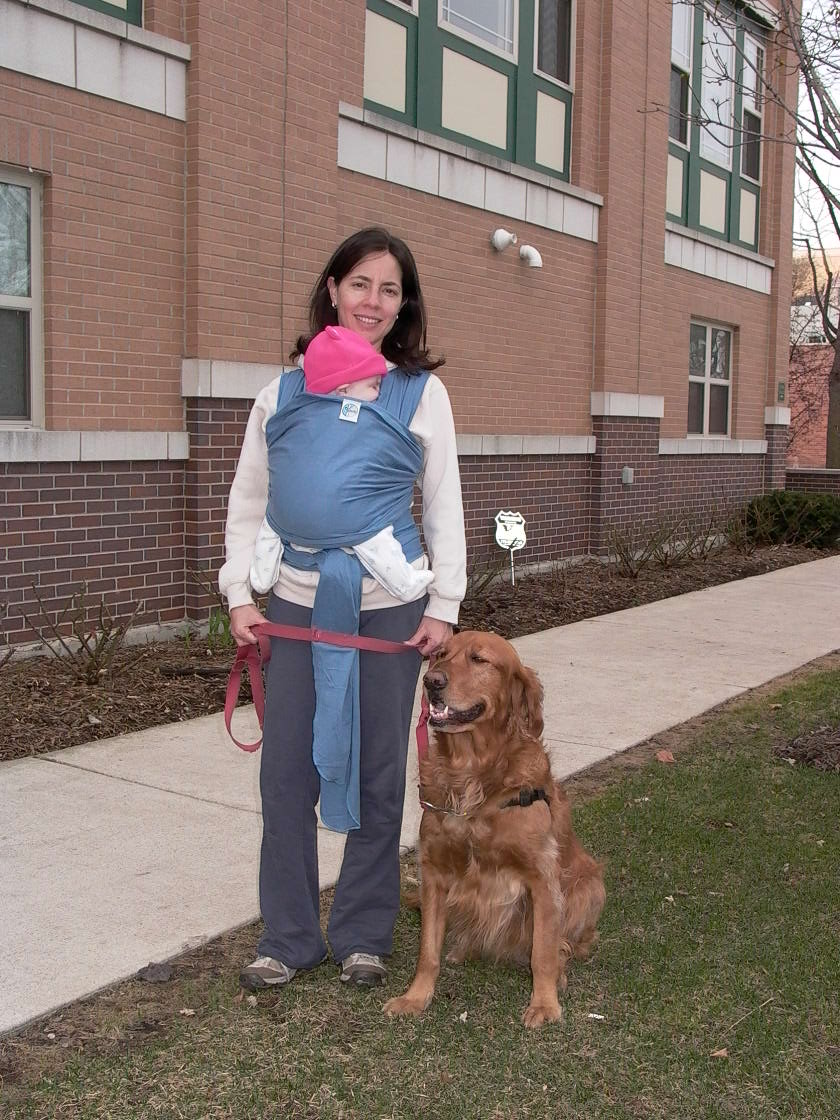 Strollers, babies & dogs....a stroll in the park. Family Paws Parent