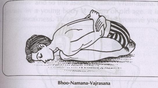Bhoo Namana Vajrasana