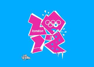 What does the london 2012 olympic logo represent 1