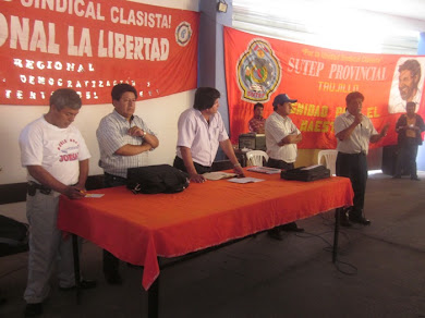 XIV CONGRESO SUTEP LA LIBERTAD