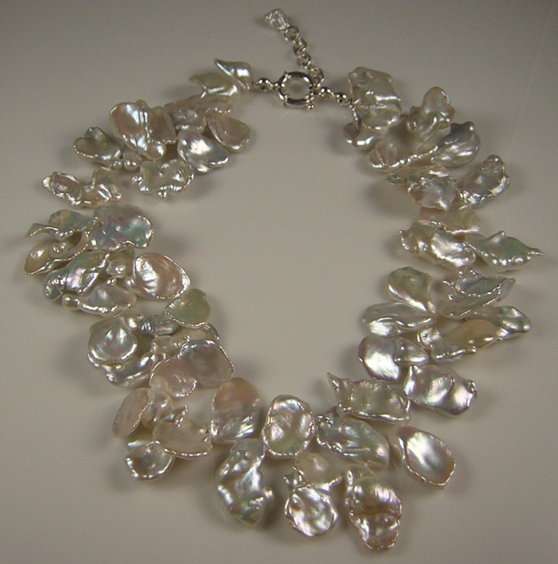 Pearls by Fox 20mm Keshi / Poppy Pearl Necklace