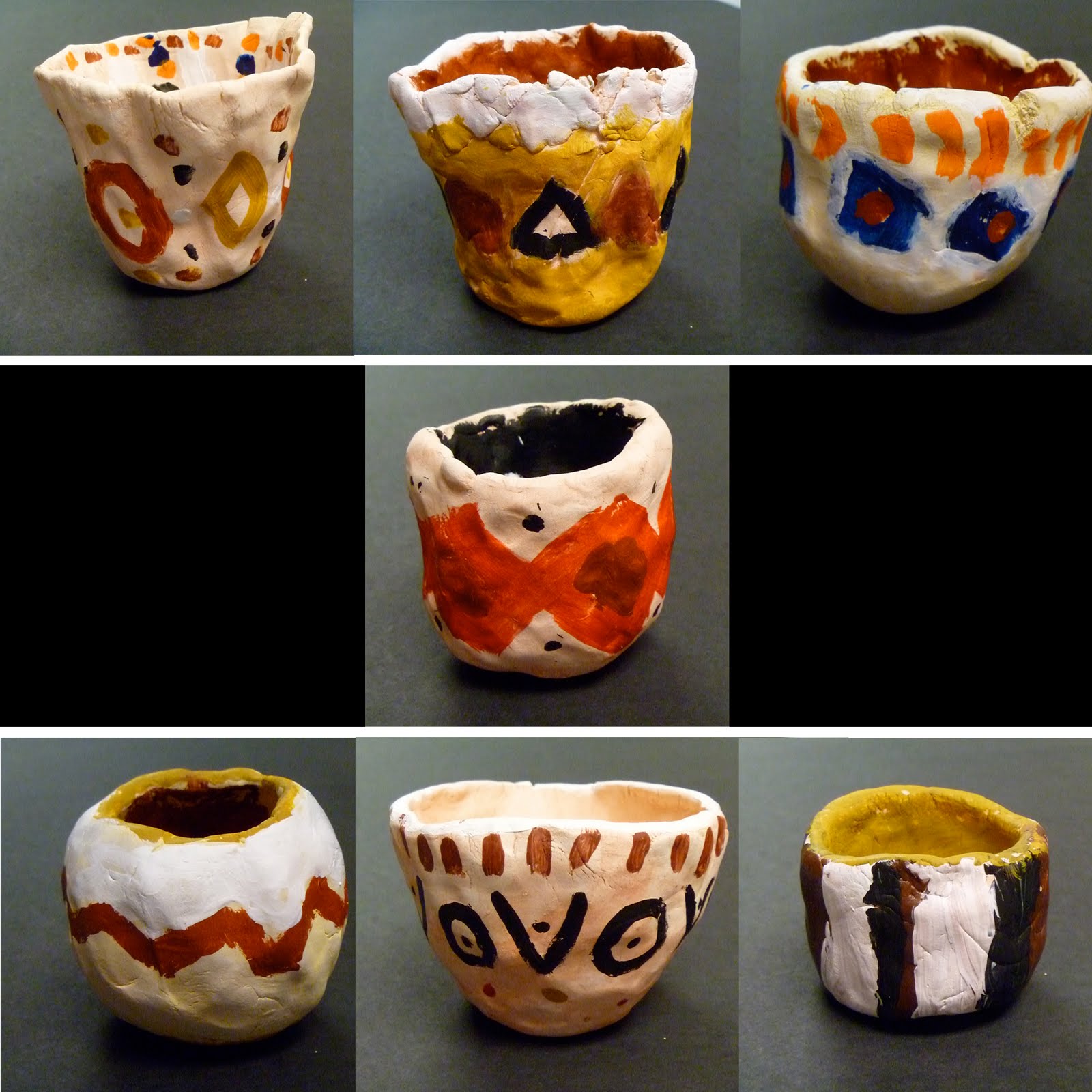 From the Sketchbook of Bridget Smith Native American Inspired Pinch Pots