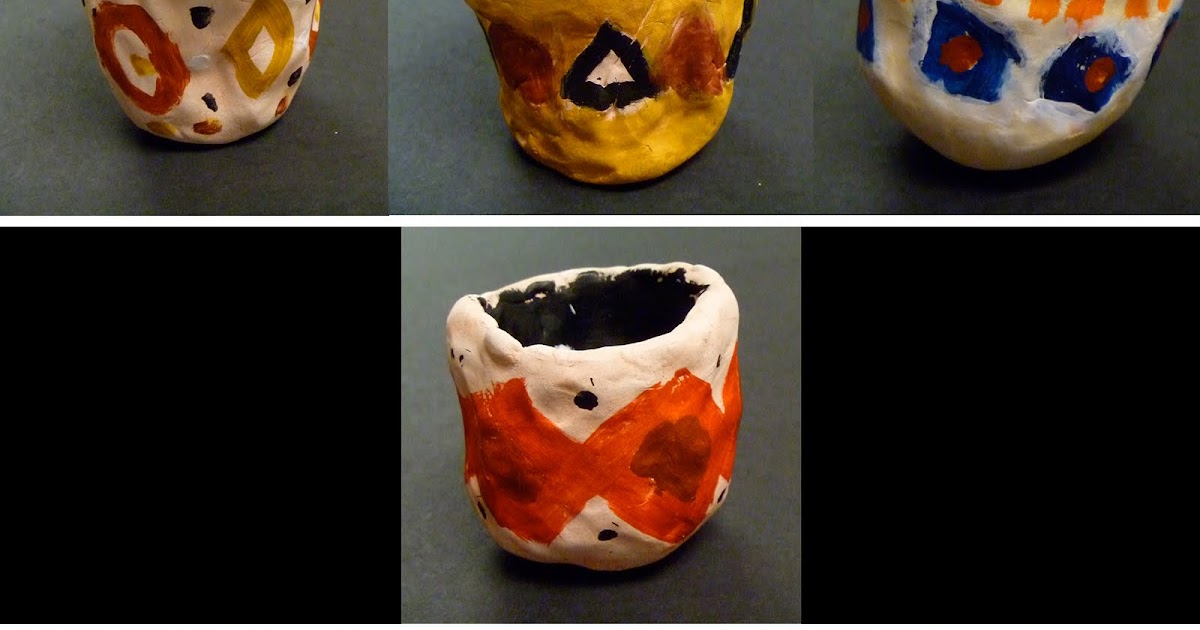 From the Sketchbook of Bridget Smith Native American Inspired Pinch Pots