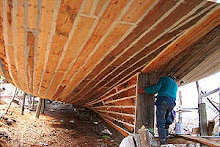 construyendo lanchas Chiloé