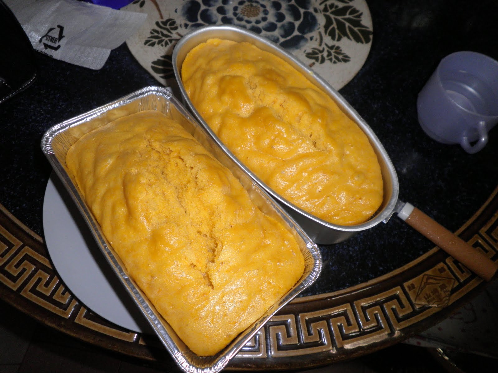 Christine's Kitchen Steamed Pumpkin Cake