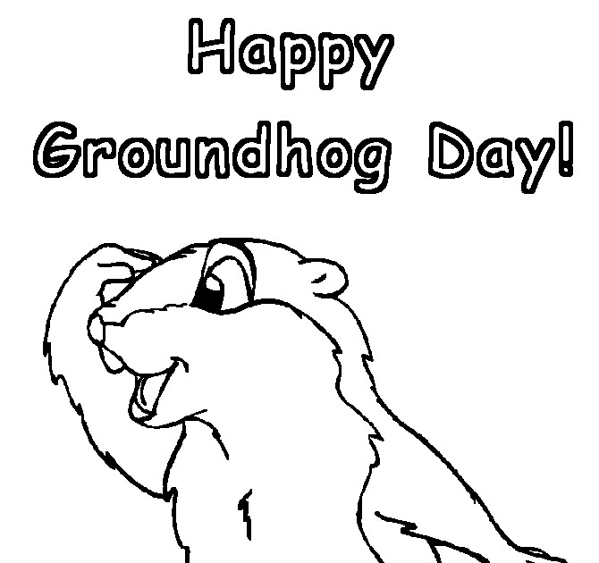 A Zany School: Groundhog's Day Printables