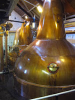 stills at balblair distillery