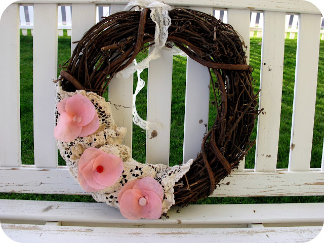 diy valentines day wreath