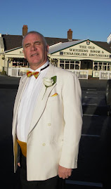 My best mate Ian Adshead - The Father of the Bride at Aintree