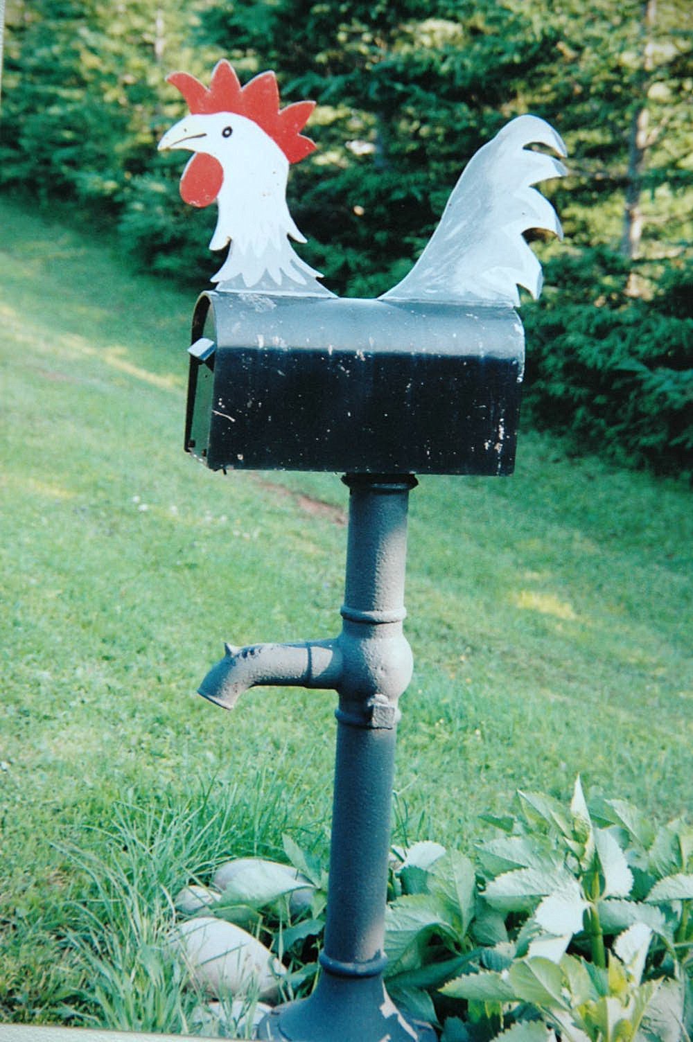 Mailboxes with Personality on Canadian Roads Wine Barrel Mailbox