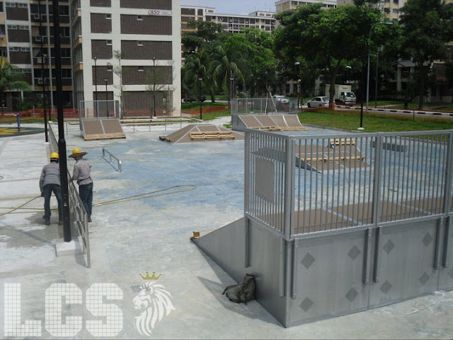 The Street Soccer court is