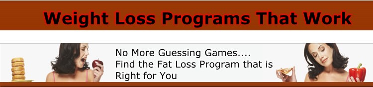 Weight loss programs that work