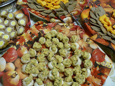 Smoked Trout Pate in Mushroom Caps