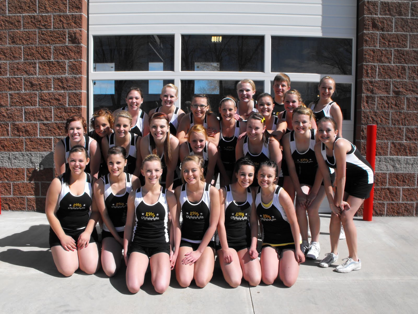 Emery High School Cheerleading May 2010