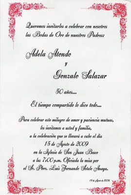 50+Años+De+Casados+Invitaciones 50 Años De Casados Invitaciones http://carbosonora.blogspot.com/2009 ...