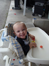 Carson and his watermelon