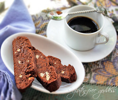 Gluten-free chocolate biscotti recipe