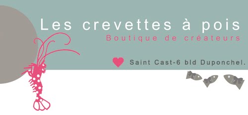 Les crevettes à pois