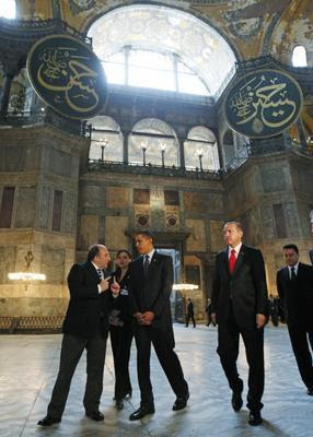 Obama em Santa Sofia