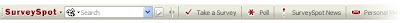 SurveySpot Toolbar Image SurveySpot Toolbar Image
