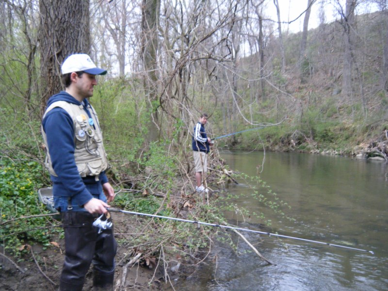 Troutrageous! Fly Fishing & Tenkara Blog 2010 Trout Opener Darby Creek