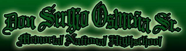 Don Sergio Osmeña Sr. Memorial National Highschool