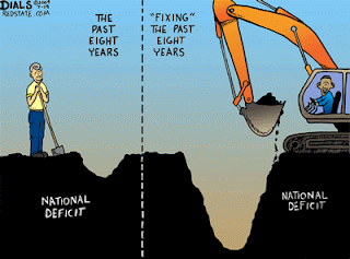 When you are in a financial hole - stop digging!