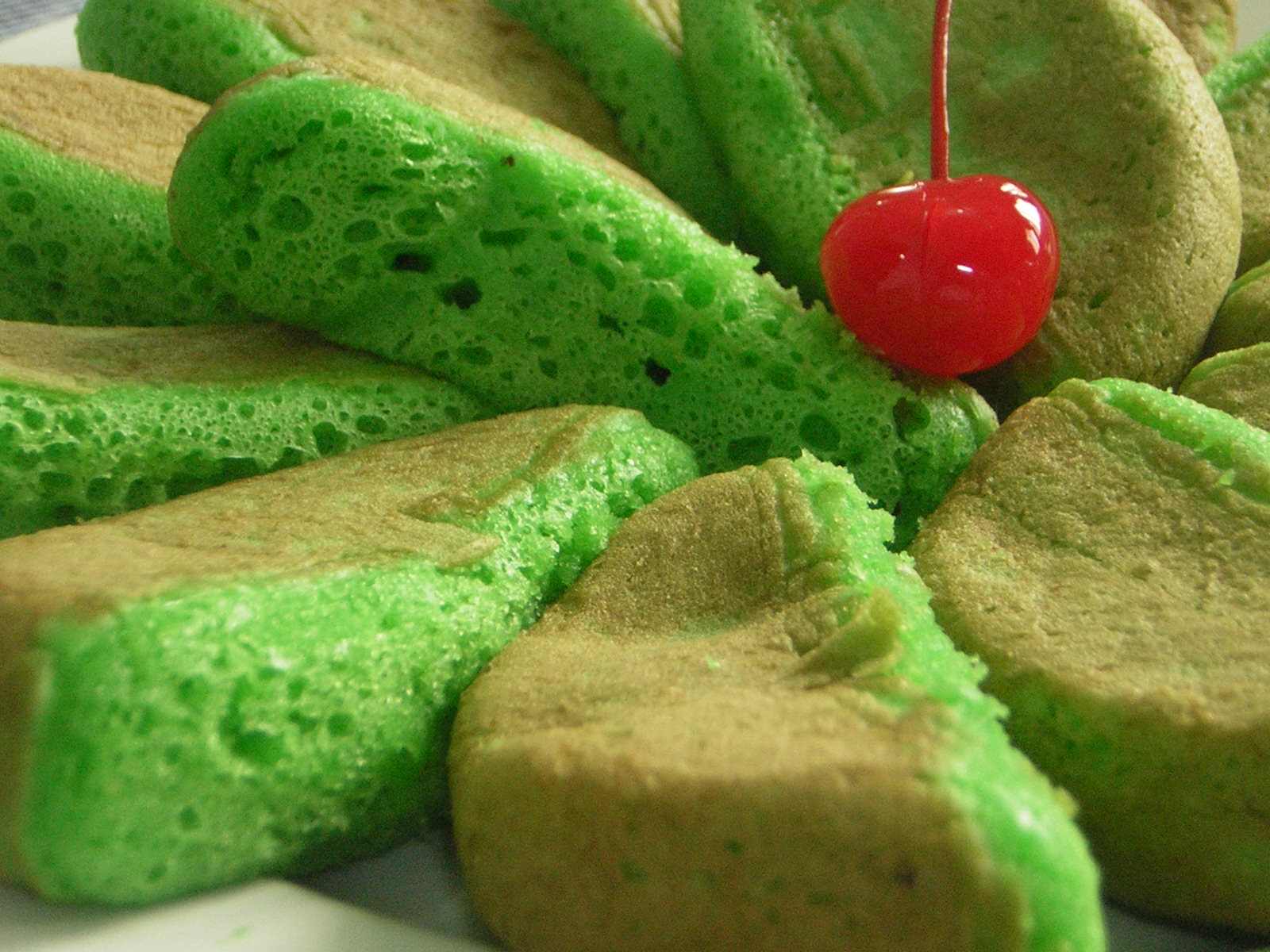 kue pukis pandan