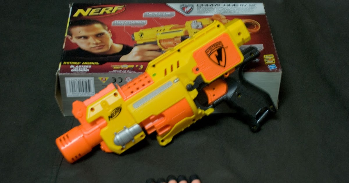 My Baby Fantasy Toyworld Nerf Guns Barricade RV10