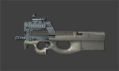 Senjata P90