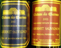 Taste It Again Lost Found Chateau Des Charmes 2002 St