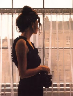 Jack Vettriano: alla finestra