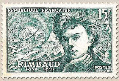 Francobollo di Rimbaud