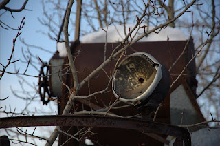 This photo reminds Graem of a giant rusting Japanese Robot.