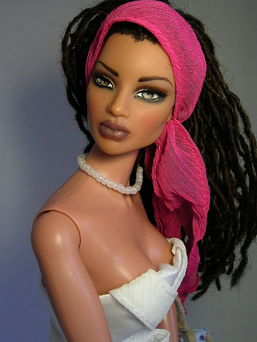 barbie with dreadlocks
