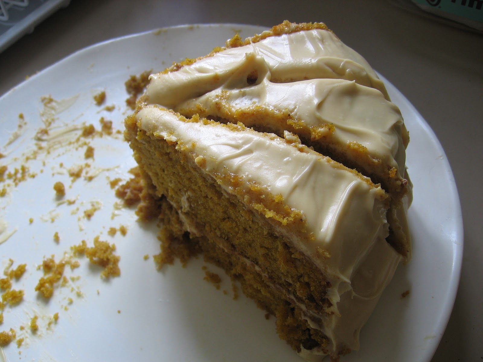 Recipes For Laughter Pumpkin Spice Layer cake with
