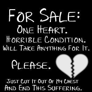 Heart for sale