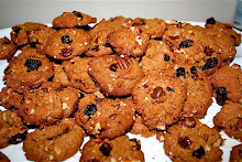 Homemade granola and Trail mix cookies