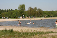 Owen & Mom went to Asterdplas to watch the hoards when the sun came out!