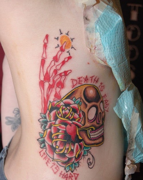 Great Japanese Tattoo Flower And Death is Easy Tattoo And Flower Of