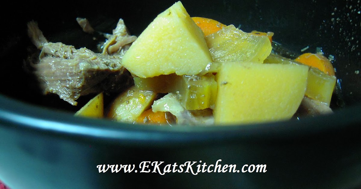 EKat's Kitchen Slow Cooker Pot Roast Stew & Friday Potluck 6
