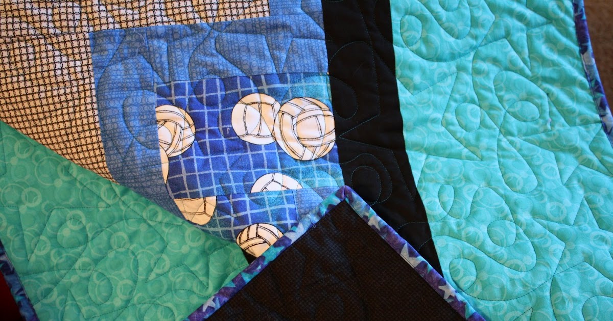 Just Let Me Quilt The Volleyball Quilt