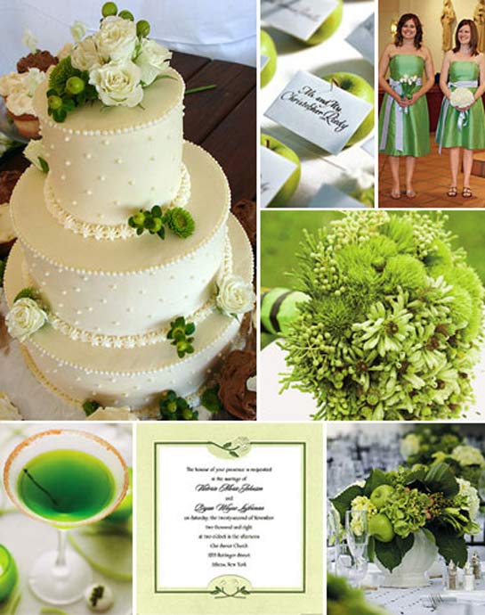 green black and white wedding ideas. green black and white wedding