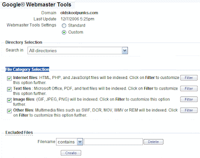 google webmaster tools now on 1and1 internet web hosting